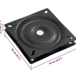 vidaXL Asiento de barco con pedestal altura ajustable 360° giratorio Blanco y azul Sale