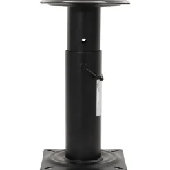 vidaXL Asiento de barco con pedestal altura ajustable 360° giratorio Blanco y azul Sale