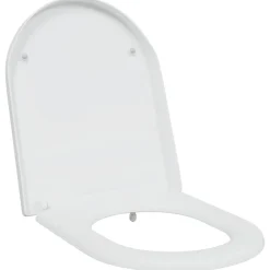 vidaXL Fontanería-Asiento de WC 49 x 36 x 4 cm Duroplast