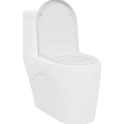 vidaXL Fontanería-Asiento de WC 49 x 36 x 4 cm Duroplast