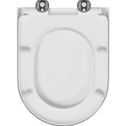 vidaXL Fontanería-Asiento de WC 49 x 36 x 4 cm Duroplast