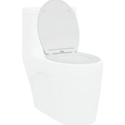 vidaXL Fontanería-Asiento de WC 47 x 37,5 x 3,8 cm Duroplast
