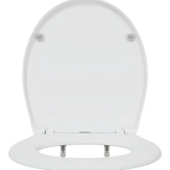 vidaXL Asiento de WC 47 x 37 x 4 cm Duroplast White