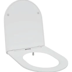 vidaXL Fontanería-Asiento de WC 47 x 36 x 3,4 cm Duroplast