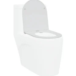 vidaXL Fontanería-Asiento de WC 47 x 36 x 3,4 cm Duroplast