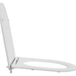 vidaXL Fontanería-Asiento de WC 47 x 36 x 3,4 cm Duroplast
