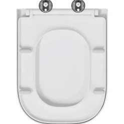 vidaXL Fontanería-Asiento de WC 47,5 x 35 x 3,6 cm Duroplast