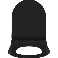 vidaXL Asiento de WC Ajustable 50 x 36,5 x 5 cm Polipropileno Negro Online