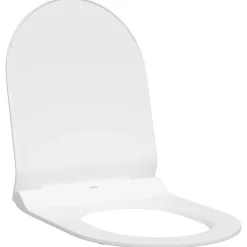 vidaXL Fontanería-Asiento de WC Ajustable 50 x 36,5 x 5 cm Polipropileno