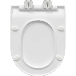 vidaXL Fontanería-Asiento de WC Ajustable 50 x 36,5 x 5 cm Polipropileno