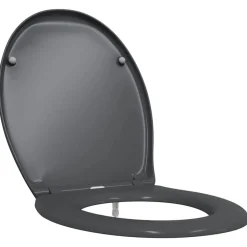 vidaXL Fontanería-Asiento de WC 47 x 37 x 4 cm Duroplast