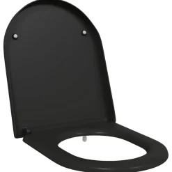 vidaXL Fontanería-Asiento de WC 49 x 36 x 4 cm Duroplast