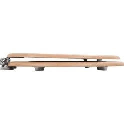 vidaXL Asiento inodoro WC con tapa de cierre suave MDF diseño bambú Clearance