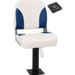 vidaXL Vehículos-Asiento para barco con pedestal giratorio 360°