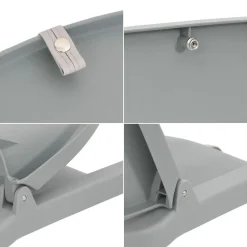 vidaXL Vehículos-Asiento para barco con pedestal giratorio 360°