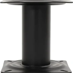 vidaXL Asiento para barco con pedestal giratorio 360° Blanco y azul New