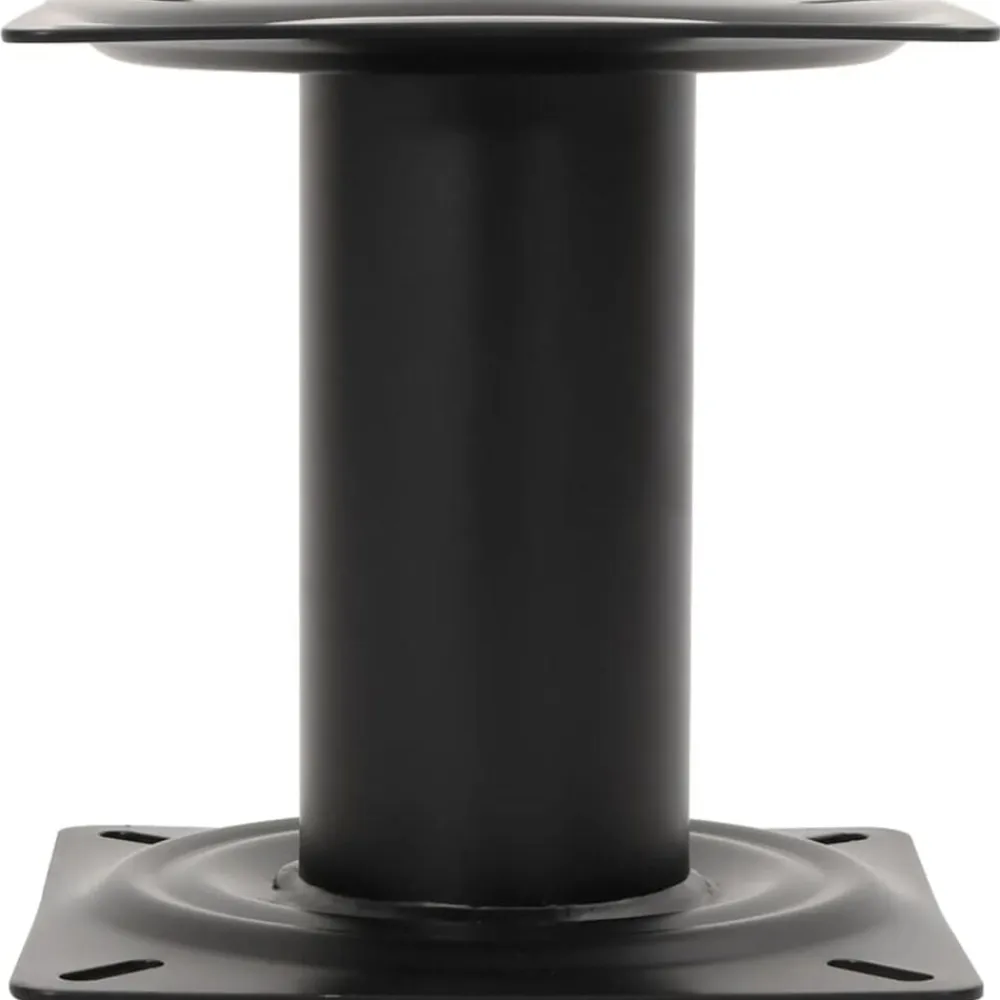 vidaXL Asiento para barco con pedestal giratorio 360° Blanco y azul New