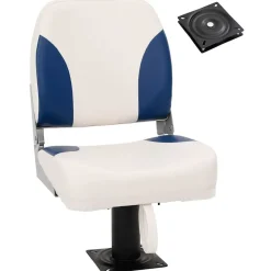 vidaXL Vehículos-Asiento para barco con pedestal giratorio 360°