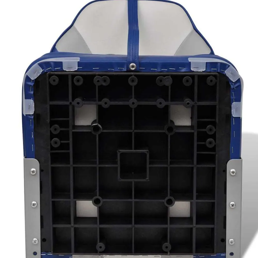 vidaXL Asiento plegable de barco con respaldo alto Best