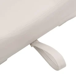 vidaXL Asiento plegable para barco 1 juego con cojín blanco y azul Azul y blanco Best