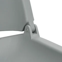 vidaXL Asientos plegables de barco sin cojín 2 uds 48x51x41 cm Gris Online