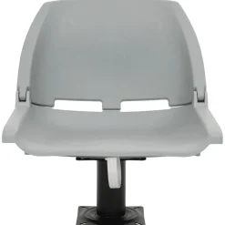 vidaXL Asientos plegables de barco sin cojín 2 uds 48x51x41 cm Gris Discount