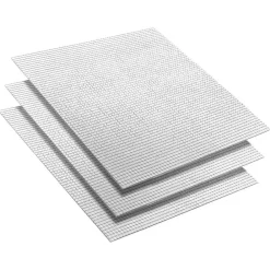 vidaXL Azulejo de Espejo Mosaico 3 pcs Plateado 30 x 30 cm Cristal Hot