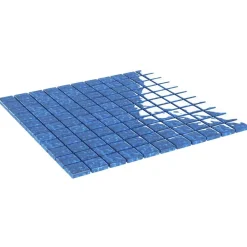 vidaXL Materiales De Construcción-ejo Mosaico 11 pcs 50 x 50 cm Cristal