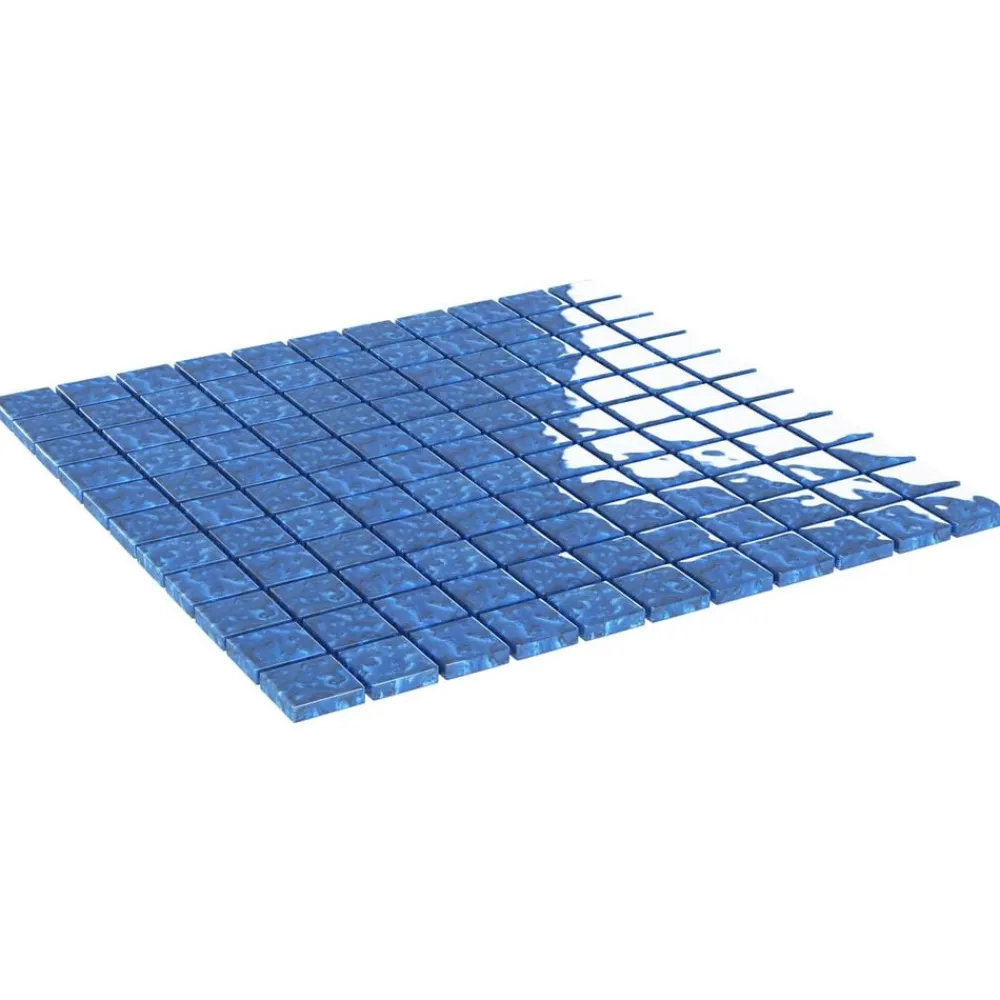 vidaXL Materiales De Construcción-ejo Mosaico 11 pcs 50 x 50 cm Cristal