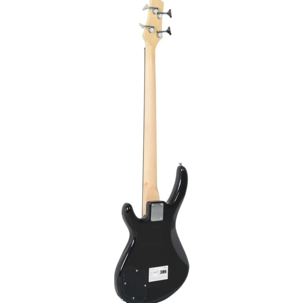 vidaXL Bajo eléctrico para principiantes y funda marrón negro 4/4 46" Marrón y negro Sale