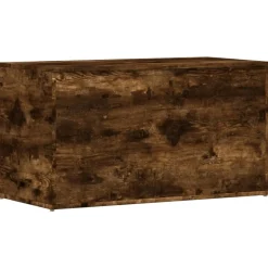 vidaXL Armarios Y Almacenamiento-Baúl almacenaje madera contrachapada 84x42x46 cm