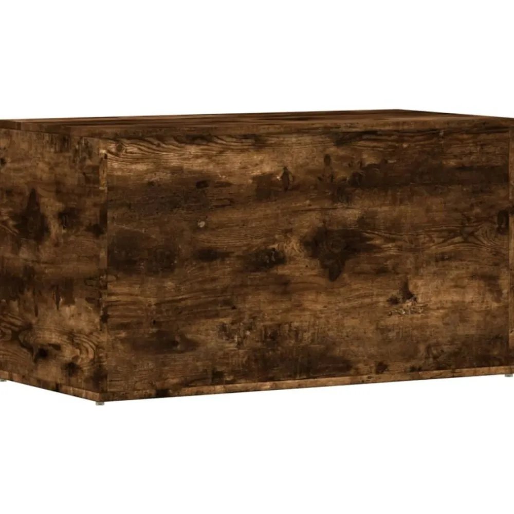 vidaXL Armarios Y Almacenamiento-Baúl almacenaje madera contrachapada 84x42x46 cm