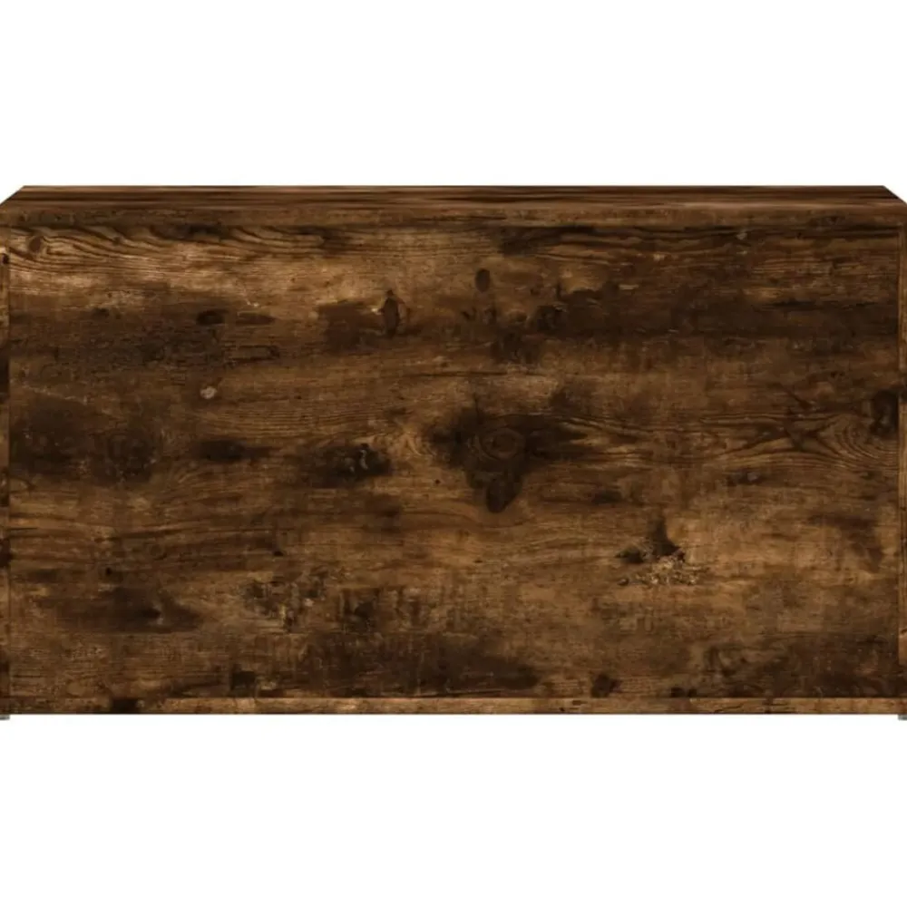 vidaXL Armarios Y Almacenamiento-Baúl almacenaje madera contrachapada 84x42x46 cm