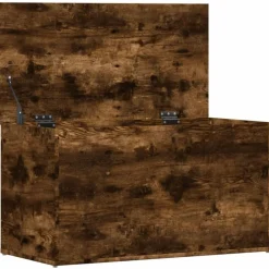vidaXL Armarios Y Almacenamiento-Baúl almacenaje madera contrachapada 84x42x46 cm