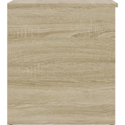 vidaXL Armarios Y Almacenamiento-Baúl de almacenaje madera contrachapada color roble 84x42x46cm