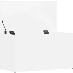 vidaXL Armarios Y Almacenamiento-Baúl de almacenamiento madera contrachapada 84x42x46 cm