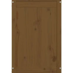 vidaXL Baúl para colada madera maciza pino marrón miel 44x44x66 cm Marrón miel Best