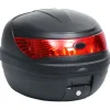 vidaXL Piezas Y Accesorios Para Vehículos-Baúl para motos un casco 35 L