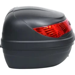 vidaXL Piezas Y Accesorios Para Vehículos-Baúl para motos un casco 35 L