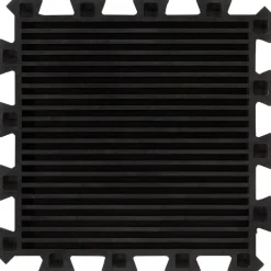 vidaXL Baldosas de suelo de goma 16 unidades negro 16 mm 30x30 cm Sale