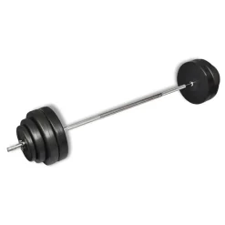 vidaXL Banca con mancuernas y pesas plegablr gimnasio en casa Clearance