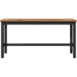 vidaXL Bancos-Banca de Comedor Madera vieja 100 x 32,5 x 48,5 cm