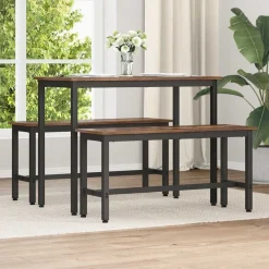 vidaXL Bancos-Banca de Comedor 100 x 32,5 x 48,5 cm