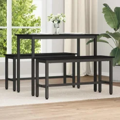 vidaXL Bancos-Banca de Comedor 100 x 32,5 x 48,5 cm