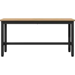 vidaXL Banca de Comedor Roble artesanal 100 x 32,5 x 48,5 cm Roble artisan Outlet