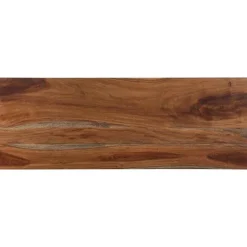 vidaXL Bancos-Banco 110 cm madera maciza acacia