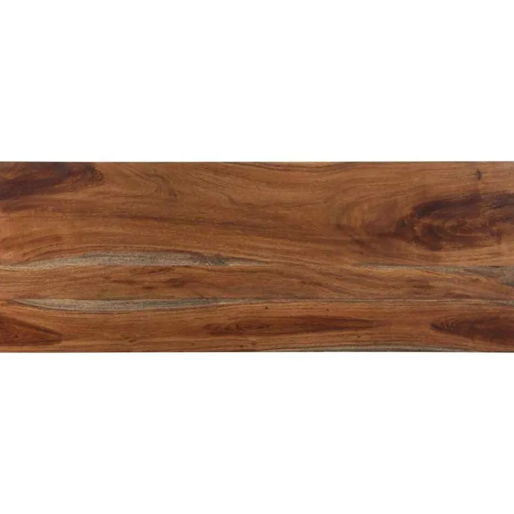 vidaXL Bancos-Banco 110 cm madera maciza acacia