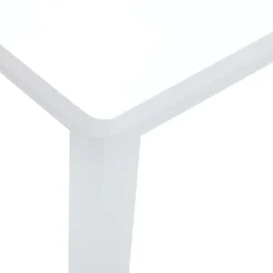 vidaXL Bancos-Banco 90 cm madera maciza caucho blanco