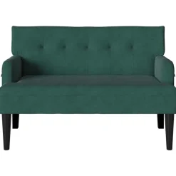 vidaXL Bancos-Banco Chesterfield 112 x 65,5 x 75 cm Terciopelo