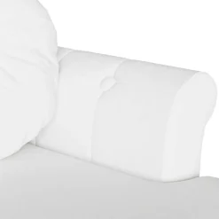 vidaXL Bancos-Banco Chesterfield con cojín 120.5 x 65 x 75 cm Cuero sintético